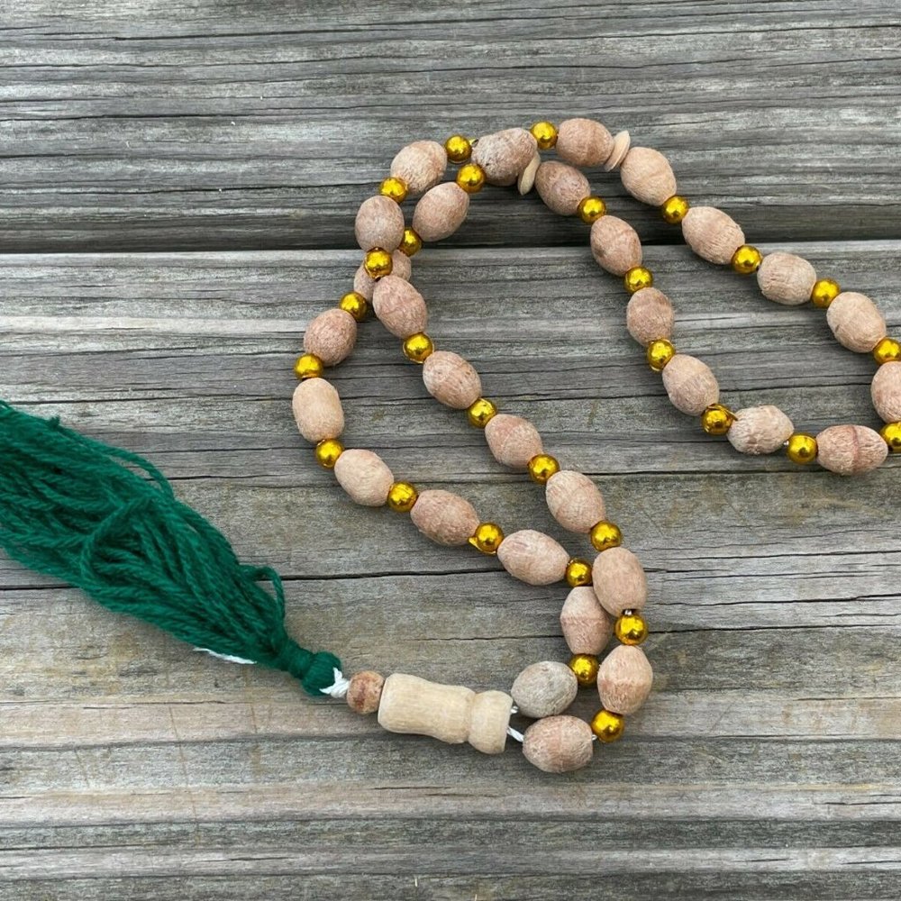 Lot of 3 Tasbeeh Prayer Beads Real Wood Handmade Religious Muslim Pray Beads - Picture 2 of 12